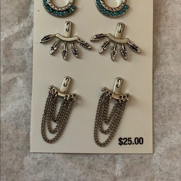 BCBGeneration earrings and jackets set - endless options! - Picture 3 of 3